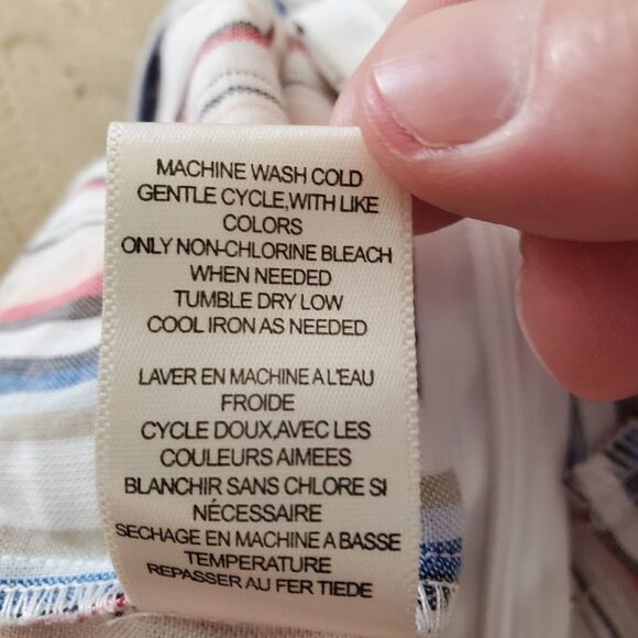 NEW! Love, Fire Stripe Belted Jumpsuit size Small - Picture 15 of 15